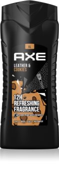 Axe Collision Leather + Cookies gel de ducha para hombre