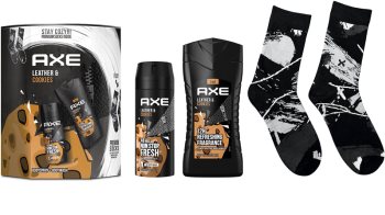 Axe Leather & Cookies dárková sada (na tělo a nohy) pro muže