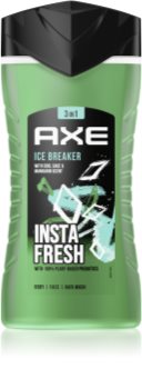 Axe Ice Breaker Suihkugeeli Kasvoille, Vartalolle ja Hiuksille
