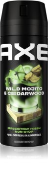 Axe Wild Green Mojito & Cedarwood déodorant et spray corps I.