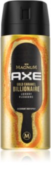 Axe Magnum Gold Caramel Billionaire déodorant et spray corps