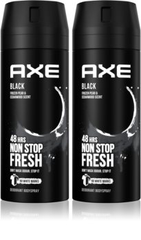 Axe Black Frozen Pear & Cedarwood déodorant et spray corps 2 x 150 ml (conditionnement avantageux)