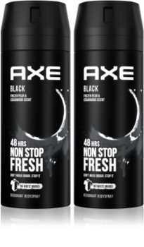 Axe Black Frozen Pear & Cedarwood Deodorantti ja Vartalosuihke (Talouspakkaus)