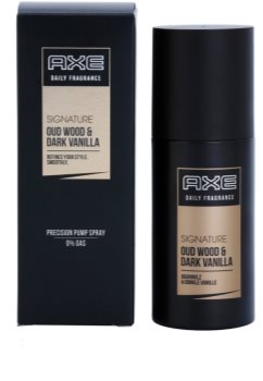 Axe Signature Oud Wood and Dark Vanilla telový sprej pre mužov