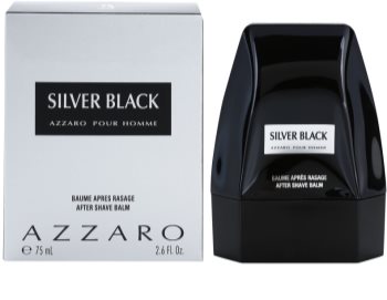 Azzaro Silver Black After Shave Balm for Men 75 ml