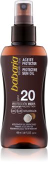 Babaria Sun Protective olej na opalování ve spreji SPF 20