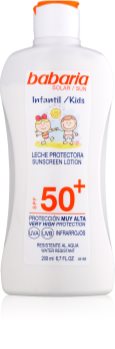 Babaria Sun Infantil apsaugos nuo saulės kremas vaikams SPF 50+