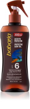 Babaria Sun Protective Öl-Spray für Bräunung SPF 6