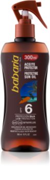 Babaria Sun Protective óleo bronzeador em cápsulas  SPF 6
