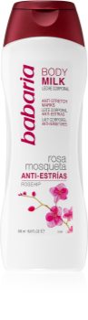 Babaria Rosa Mosqueta Intensiv kroppsmjölk För att behandla bristningsmärken