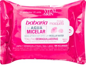 Babaria Rosa Mosqueta salviettine struccanti