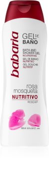 Babaria Rosa Mosqueta Brus og badegel med nærende effekt