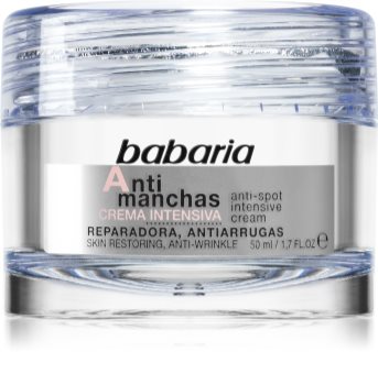 Babaria Anti Spot εντατική κρέμα νύχτας για την αντιμετώπιση των καφέ κηλίδων