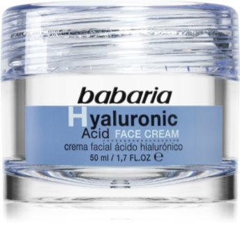 Babaria Hyaluronic Acid ενυδατική κρέμα για πρόσωπο