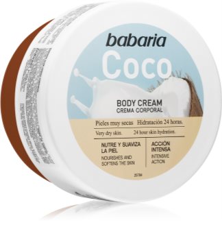 Babaria Coconut creme corporal para pele muito seca