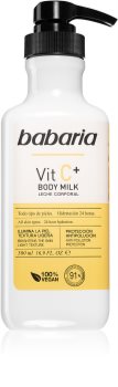 Babaria Vitamin C leite corporal hidratante para todos os tipos de pele