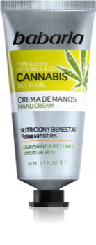 Babaria Cannabis Creme hidratante para mãos