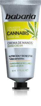 Babaria Cannabis drėkinamasis rankų kremas