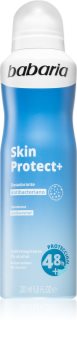Babaria Deodorant Skin Protect+ spray dezodor antibakteriális adalékkal