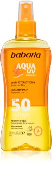 Babaria Sun Aqua UV Bruiningsspray SPF 50