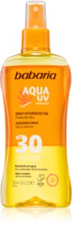 Babaria Sun Aqua UV spray bronzeador SPF 30