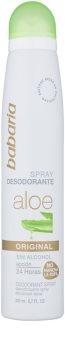 Babaria Aloe Vera deodorante spray con aloe vera