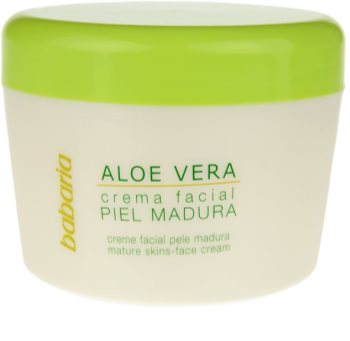 Babaria Aloe Vera crème visage pour peaux matures