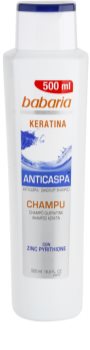 Babaria Anticaspa champú anticaspa con queratina