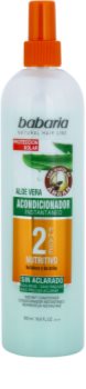 Babaria Argan après-shampoing bi-phasé à l'aloe vera