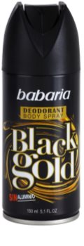 Babaria Black Gold deodorant ve spreji