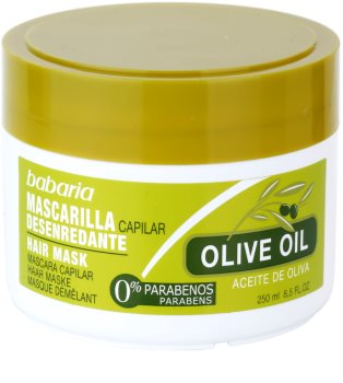 Babaria Olive vyživující maska na vlasy s olivovým olejem