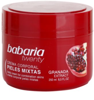 Babaria Twenty tělový krém s granátovým jablkem