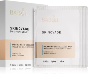 Babor Skinovage Balancing Bio-Cellulose Mask fátyolmaszk szett