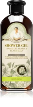 Babushka Agafia Moisturizing hidratantni gel za tuširanje crni