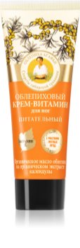 Babushka Agafia Sea Buckthorn krema za stopala s hranjivim učinkom