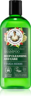 Babushka Agafia Deep Cleansing & Care 7 Taiga Herbs jemný čisticí šampon