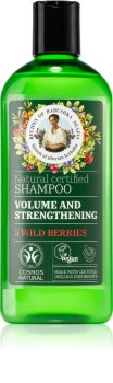 Babushka Agafia Volume & Strengthening 5 Wild Berries šampon za okrepitev las za volumen in sijaj
