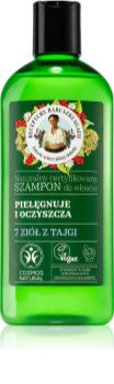 Babushka Agafia Deep Cleansing & Care 7 Taiga Herbs shampoo di pulizia profonda