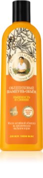 Babushka Agafia Sea Buckthorn Shampoo für Volumen und Glanz