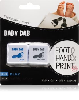 Baby Dab Foot & Hand Print Farbe für Abdrücke von Kindern 2 pc