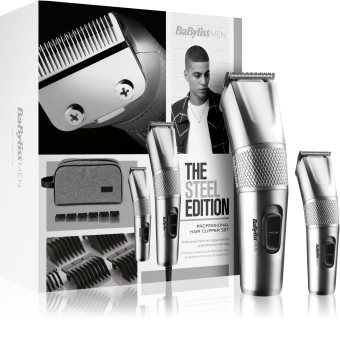 BaByliss Steel Edition 7755PE set pentru bărbați
