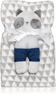 Babymatex Panda Grey set cadou pentru nou-nascuti si copii