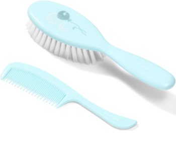 BabyOno Take Care Hairbrush and Comb II szett Mint (gyermekeknek születéstől kezdődően)