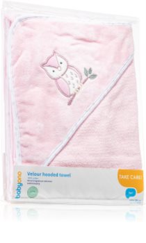 BabyOno Towel Velour towel with hood
