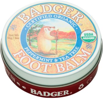 Badger Balm giliai drėkinantis balzamas sausoms, suskilinėjusioms pėdoms