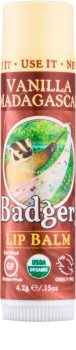 Badger Classic Vanilla Madagascar balzam za usne