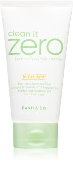 Banila Co. clean it zero pore clarifying Voidemainen Puhdistusvaahto Kosteuttamiseen Ja Huokosten Minimointiin