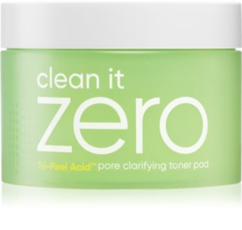 Banila Co. clean it zero pore clarifying disques nettoyants exfoliants anti-pores dilatés