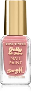Barry M Gelly Hi Shine Rose Tinted vernis à ongles