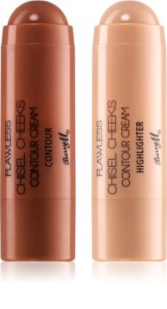 Barry M Flawless Chisel Cheeks cremiger Bronzer und Highlighter in der Form eines Stiftes